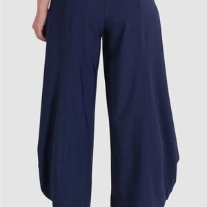 Alembika Navy Blue Punto Pant. Sold out online.  See Sizing Chart